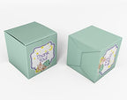 Paper Box - Mini Favor Box For Baby Shower 4x4x4 Inches Paper Gift Boxes, Candy Paper Box For Party Favors, Baby Shower Giraffe,Boy/Girl Theme- Pack Of 20 - Image 2