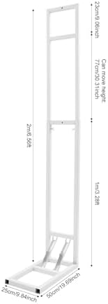 White Wedding Backdrop Stand, Balloon Arch Stand Adjustable, Wedding Arbor Backdrop Frame, Party Backdrop Stand Folding, Freestanding White Backdrop Stand for Birthday Party Baby Shower Photo Booth - Image 2
