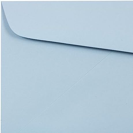 JAM PAPER #10 Business Premium Envelopes - 4 1/8 x 9 1/2 - Baby Blue - 100/Pack - Image 3