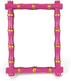 Jaye's Studio Chloe Pink Rectangular Metal Photo Frame, Picture Frame for Home, Bedroom, Home Office by JayesStudio