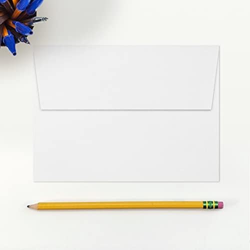 LUXPaper A7 Invitation Envelopes | Peel & Press | 5 1/4" x 7 1/4" | Bright White | 80lb. Text | 1,000 Qty - Image 4