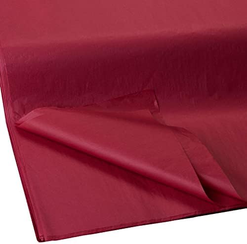 Jillson Roberts Bulk 20 x 30 Inches Recycled Tissue, Burgundy, 480 Unfolded Sheets (BFT08) by JillsonRoberts