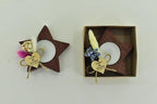 10 Pieces Wood Tealight Candle Holder, Wedding Favors, Star Shape Candle, Party Favors, Personalized Gift - Image 3