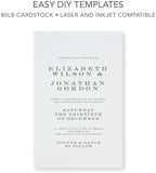 Gartner Studios Blank Printable Invitations, White, 5.5" x 8.5", 100 Count - Image 4