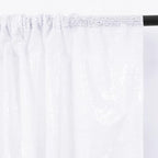 Eternal Beauty White Sequin Backdrop Curtains, 4 Panels 2x8FT - Image 7