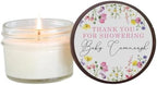 Wildflower Baby Shower Favors, 4oz Candle Favors for Floral Baby Girl by YourMainEventPrints