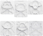 Fondant Molds Safari Animal Cake Topper 6-count Kit Leopard Mongoose Chimpanzee Crocodile Rhinoceros Warthogs - Image 6