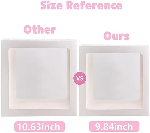 QIFU Baby Shower Decoration Box Set for Boys & Girls - Pink, 5 Pieces - Image 3