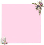 Pink Square Arch Backdrop Cover 8x8FT, Double-Sided Stretchy Spandex Fabric Fits Square Arch Backdrop Stand, Pink Background Backdrop for Wedding Baby Shower Birthday Party Decorations - Image 6