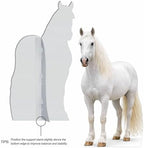 Life Size White Horse Cutout 4 ft Animal Themed Party Decoration for Birthday and Themed Party - Image 3