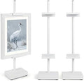 Adjustable Tabletop Easel Stand, White 17" H Easels for Display by Victawks
