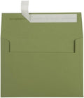 LUXPaper A7 Invitation Envelopes | Peel & Press | 5 1/4" x 7 1/4" | Olive Green | 70lb. Text | 1000 Qty by LUXPaper