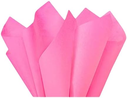 Gift Wrapping Tissue Paper 15X20 480 Pack by A1 Bakery Supplies (Fuschia Pink) by A1+Bakery+Supplies