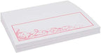 Scribble Vintage Swirl Place Cards, Pink, Set of 60, Pre-cut and Scored - Image 4