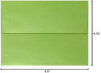 LUXPaper A6 Invitation Envelopes | Peel & Press | 4 3/4" x 6 1/2" | Fairway Metallic | 80lb. Text | 250 Qty - Image 3