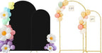 HAINARverS Set of 2 Arch Backdrop Stands with Covers, Black, 6/7.2FT by HAINARverS