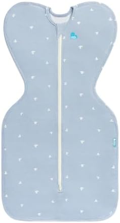 Love to Dream Swaddle Up Bamboo Baby Sleep Sack | 1.0 TOG, 8-13lbs, Blue - Image 2