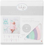 Lulujo Baby’s First Year Milestone Blanket and Card Set | 40in x 40in (Something Magical) - Image 2