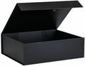 Extra Large Black Gift Box 19x16x6 Inches,Gift Boxs for Presents with Lid Magnetic Closure Collapsible,Groomsman Proposal Box,Birthday, Christmas,for Clothes and Large Gifts by PLINJOY