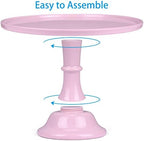 Round Cake Stand 11" Melamine Cake Display Stand Dessert Cupcake Display Tray for Graduation,Wedding,Birthday,Party,Baby Shower,Anniversary,Ceremony,Christmas - Image 3