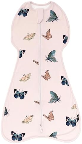 KYTE BABY Swaddle Bag in Blush Butterfly 0.5 by KYTEBABY