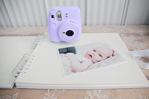 Never Ever Land Scrapbook Album – 12x10 Purple Scrap Book. Scrapbooking Supplies, Memory Book, Wedding Guest Book, Photo Album, Baby Shower Gifts, Valentines, Engagement Gifts, and Anniversary - Image 4