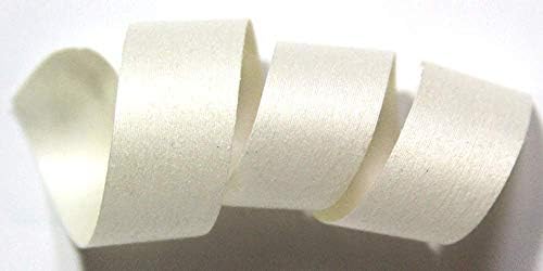 Natural Cotton Curling Ribbon for Gift Wrapping | 100% Biodegradable Holiday Gift Ribbons for Presents & Ribbons for Crafts | Colored Curling Ribbon | 3/16, 1/2 & 5/8 Inch (Cream) by CreamCityRibbon