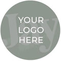 Custom Round 2" Logo Stickers / 250 Personalized Image Labels/White Gloss Circle Small Business DIY Wedding Event Photo Labels/Made in The USA by SBLABELS