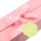 PACKHOME 3 Extra Large Pink Gift Boxes Ribbon Magnetic Lids 17x14.5x5.5in - Image 4