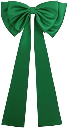 Detachable Coquette Satin Big Bow for Dress Cute Decor Bowknot by GRYUIRY