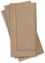 Brown Linen Like Napkins Disposable Guest Towels, Airlaid, 50ct - Image 3