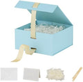 Small Gift Boxes with Lids for Presents Blue Gift Box 5 Pack 6X6X3 Inch by Unknown