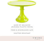 Twine Green Melamine Cake Stand, Cupcake Stand, Home Decor, Food Service, Dessert Accessory, Green, Set of 1 - Image 2