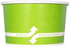 Karat [20oz - 600 ct] Paper Soup Bowls for Hot/ Cold Food - Ideal for Soup, NoodIes, Pasta and Snacks - Green by Karat