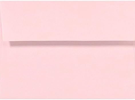 LUXPaper A7 Invitation Envelopes | Peel & Press | 5 1/4" x 7 1/4" | Candy Pink | 80lb. Text | 500 Qty by LUXPaper