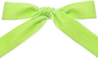Morex Ribbon, Nylvalour Swiss Velvet, 1 inch by 11 Yards, Lime - Image 3