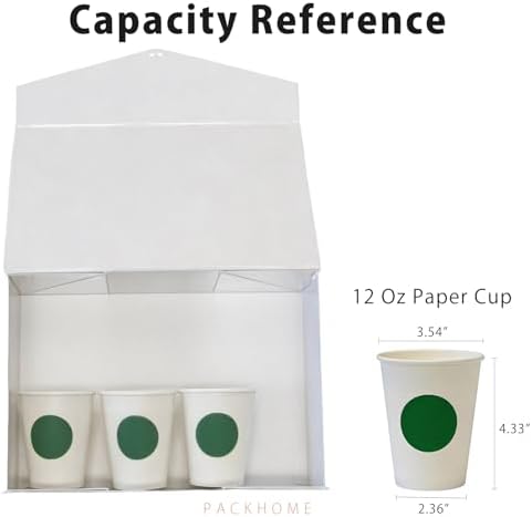 PACKHOME 6 Large White Gift Boxes 13.5x9x4.1in with Magnetic Lids - Image 3