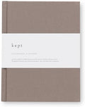 Kept Collection Childhood, A History Baby Memory Book, Birth to Age 18, Heirloom Keepsake Milestone Journal (Cedar) by Unknown