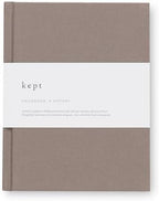 Kept Collection Childhood, A History Baby Memory Book, Birth to Age 18, Heirloom Keepsake Milestone Journal (Cedar) by Unknown