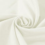 Fokitut 2 Pack Waterproof Round Tablecloth, 132 Inch, Stain Resistant and Wrinkle Polyester Table Cloth, Fabric Table Cover for Kitchen Dining, Wedding, Party, Holiday Dinner-Ivory - Image 4