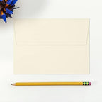LUXPaper A7 Invitation Envelopes | Peel & Press | 5 1/4" x 7 1/4" | Natural | 80lb. Text | 30% Recycled | 250 Qty - Image 4