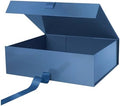 PACKHOME Extra Large Blue Gift Boxes Ribbon Magnetic Lids 17x14.5x5.5in by PACKHOME