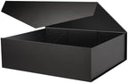 PACKHOME Extra Large Black Gift Box Magnetic Lid 17x14.5x5.5in by PACKHOME