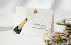 Heather & Willow 100 Wedding Thank You Cards from the New Mr and Mrs | 4x6 Bulk Thank You Cards with Envelopes | Grateful Notes Bridal Shower and Baby Shower - Image 7