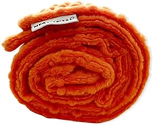 MEG ORIGINAL Baby Blanket, Made of Heavenly Soft Double-Sided Orange Minky Dot Cuddle Dimple - Image 5