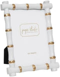 Jaye's Studio Chloe White Rectangular Metal Photo Frame, Picture Frame for Home, Bedroom, Home Office by JayesStudio