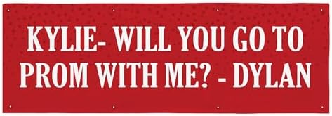 Let's Make Memories Personalized Banner for Any Occasion - Birthday Party, Retirement, Shower, Etc - Create Your Own Custom Banner - Party Decorations - Indoor/Outdoor Vinyl - Red - 8ft by LetsMakeMemories