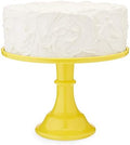 Twine Yellow Melamine Cake Stand, Cupcake Stand, Home Decor, Food Service, Dessert Accessory, Yellow, Set of 1 by TWINE