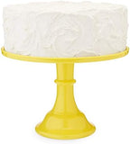 Twine Yellow Melamine Cake Stand, Cupcake Stand, Home Decor, Food Service, Dessert Accessory, Yellow, Set of 1 by TWINE