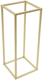 Balloon Arch Kit - Balloon Arch Stand 6.56 Ft & 2 Flower Stand Sets 9.45"x9.45"x23.62",Half Arch Balloon Stand with Base for Floor,Ideal for Weddings, Baby Showers, and Birthday Parties (Gold) - Image 4